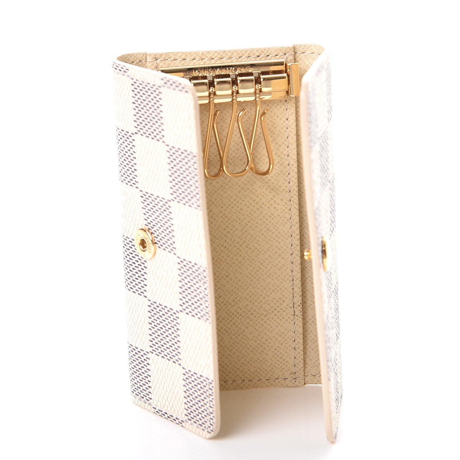 Louis Vuitton Damier Azur Multicles 4 Key Holder 5 of 9