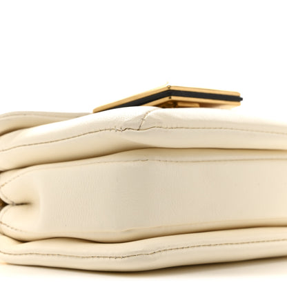 Valentino Garavani Nappa Micro One Stud Chain Bag Ivory 9 of 10