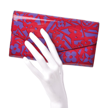 Louis Vuitton Patent Sweet Monogram Sarah Wallet Rose Indien 2 of 13