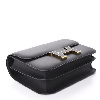 Hermes Veau Sombrero Constance Cartable 29 Black 4 of 26