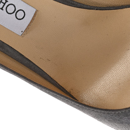 Jimmy Choo Suede Love 85 Pumps 41 Grey 9 of 13
