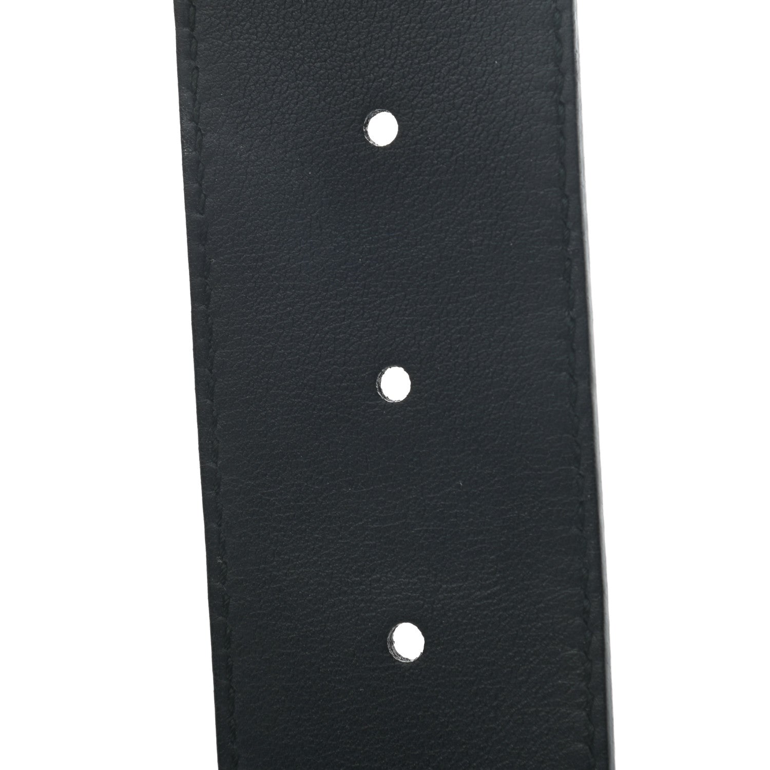 Gucci Textured Calfskin Double G 40mm Belt 95 38 Black 5 of 5