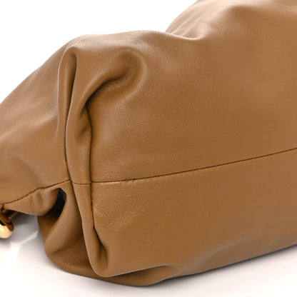 Bottega Veneta Calfskin The Pouch Chain Cammello 8 of 9