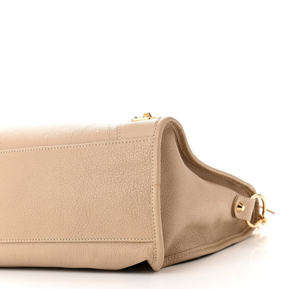 Balenciaga Shiny Goatskin Gold Metallic Edge Hardware City Beige Sahara 10 of 11