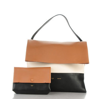Celine Calfskin All Soft Shoulder Bag Tan 3 of 8