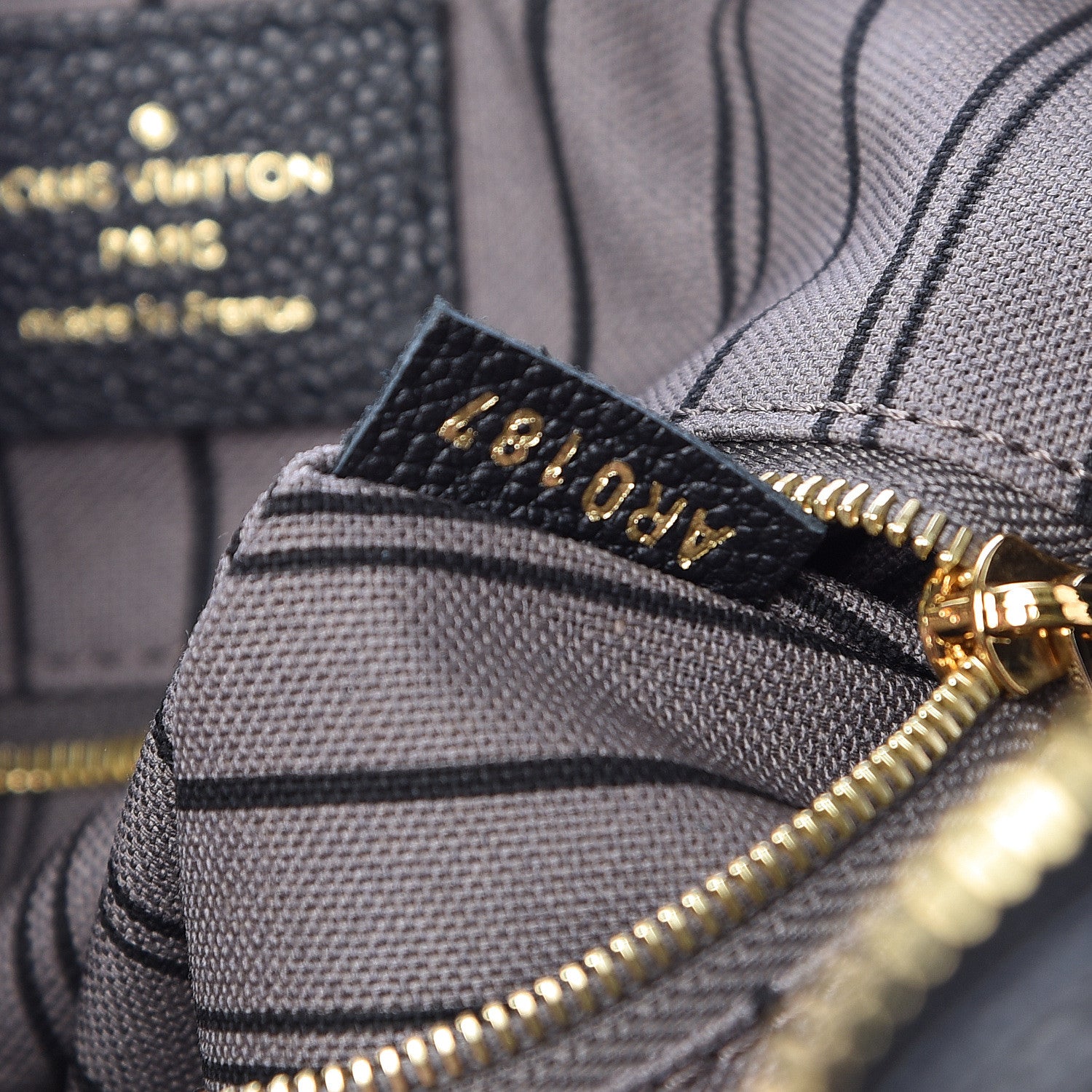 Louis Vuitton Empreinte Speedy Bandouliere 25 NM Black 7 of 13