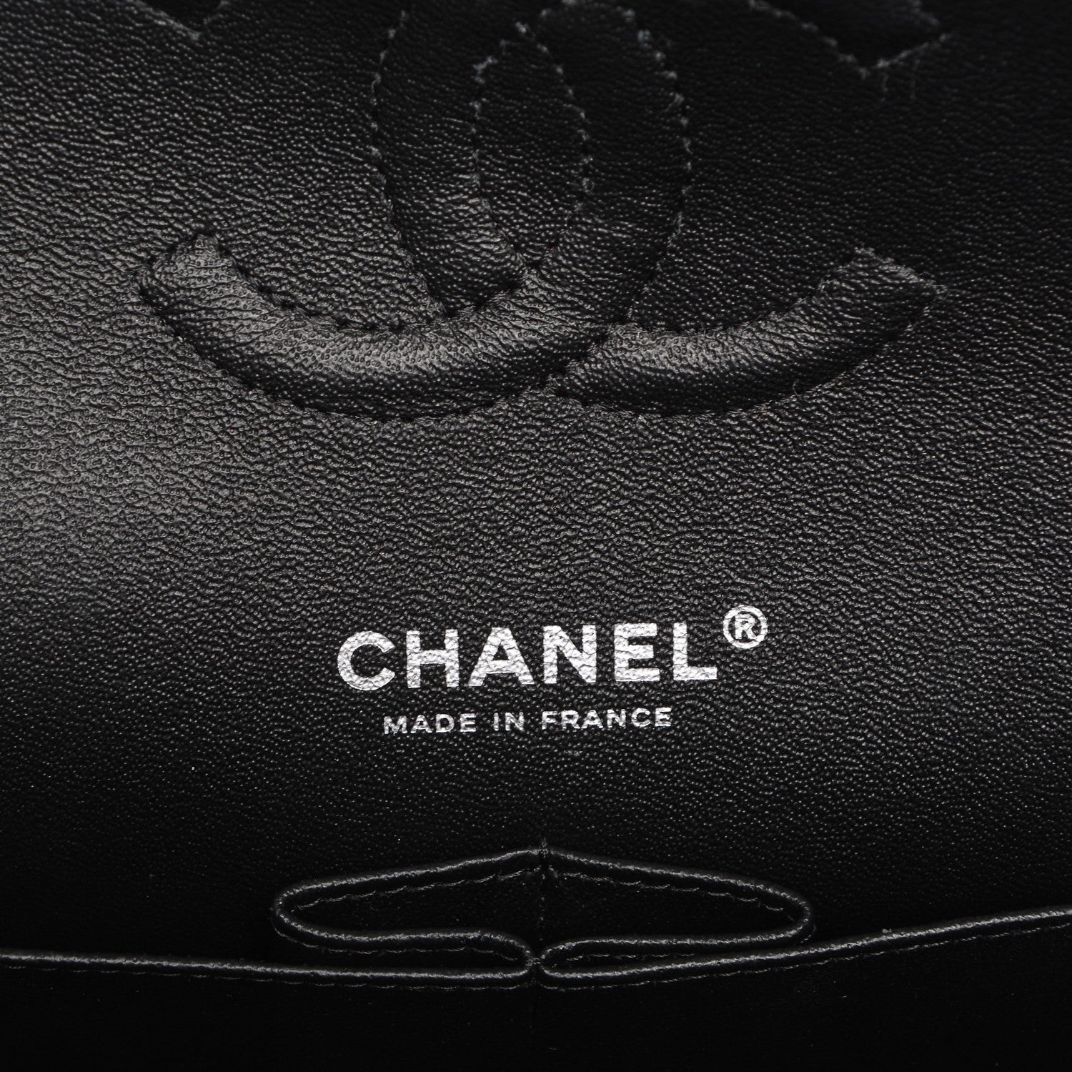 Chanel Tweed Medium Double Flap Black Grey 6 of 7
