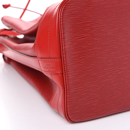 Louis Vuitton Epi Noe Castillan Red 7 of 7