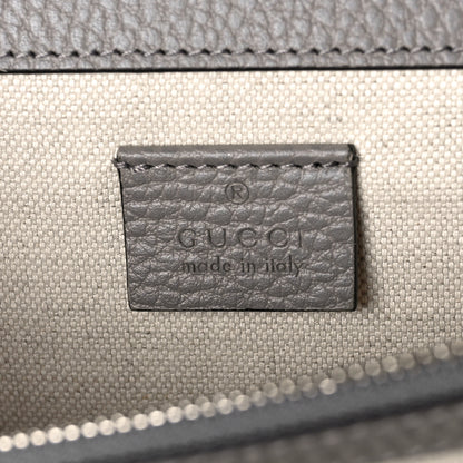 Gucci Pebbled Calfskin Small Dionysus Shoulder Bag Dusty Grey 6 of 9