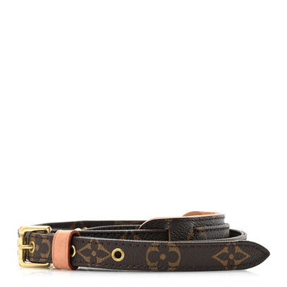 Louis Vuitton LOUIS VUITTON Monogram 16mm Adjustable Shoulder Strap 2 of 4