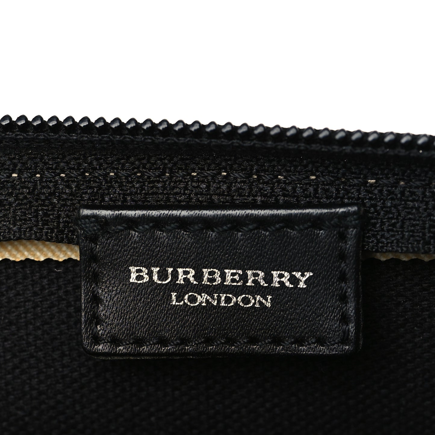 House Check Shoulder Bag Black