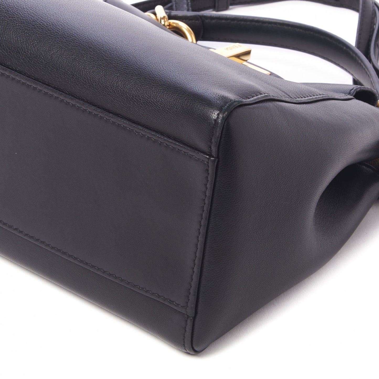 Nappa Mini Peekaboo Iconic Satchel Black