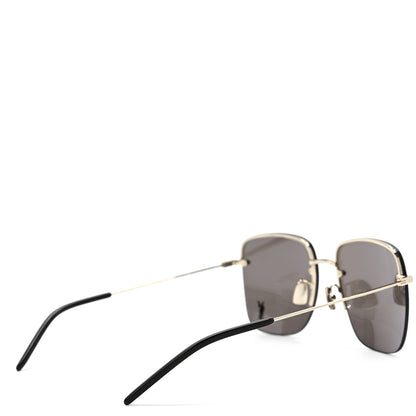 Saint Laurent Metal SL 312 M Sunglasses Silver 4 of 6