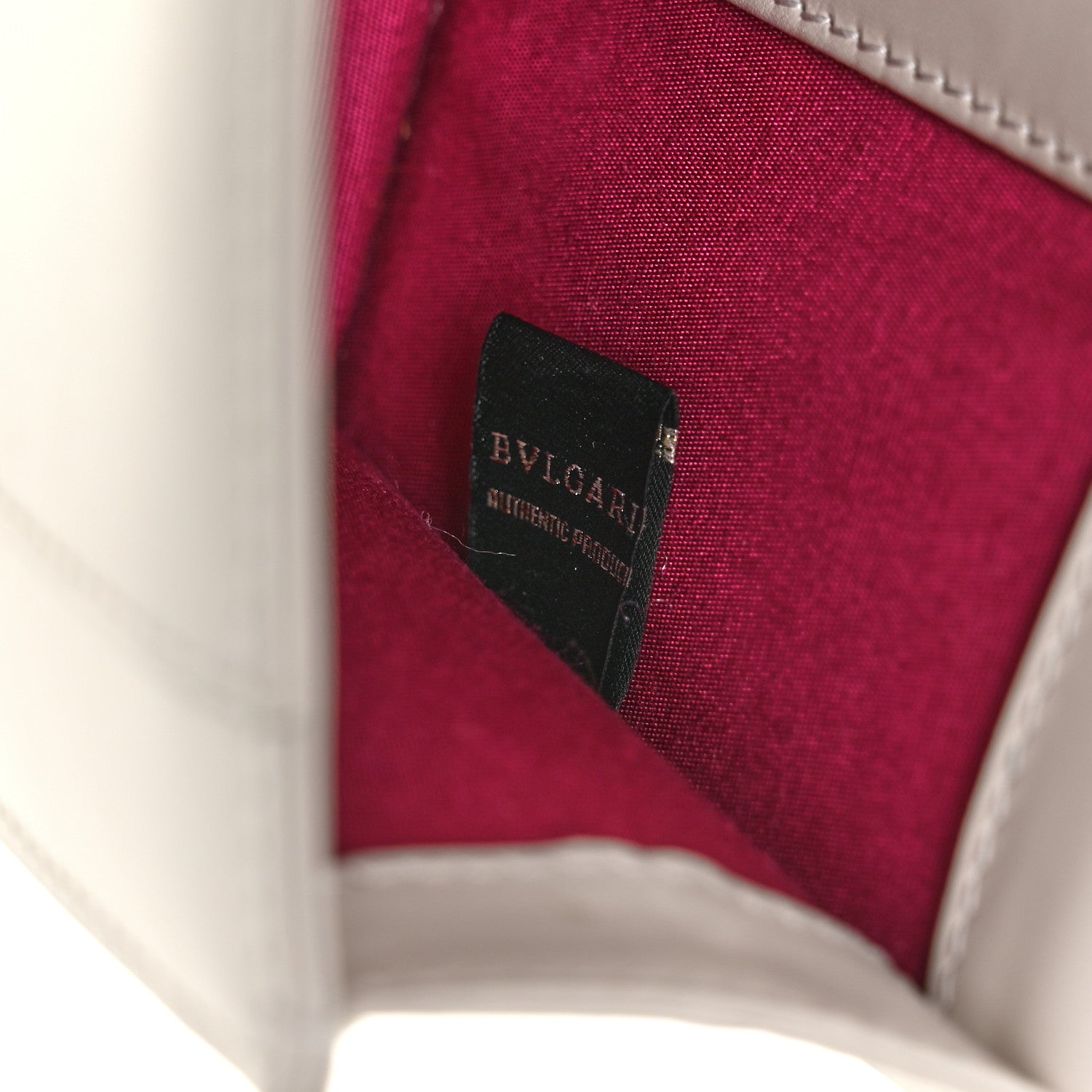 Bulgari Calfskin Serpenti Forever Crossbody Bag White 9 of 12