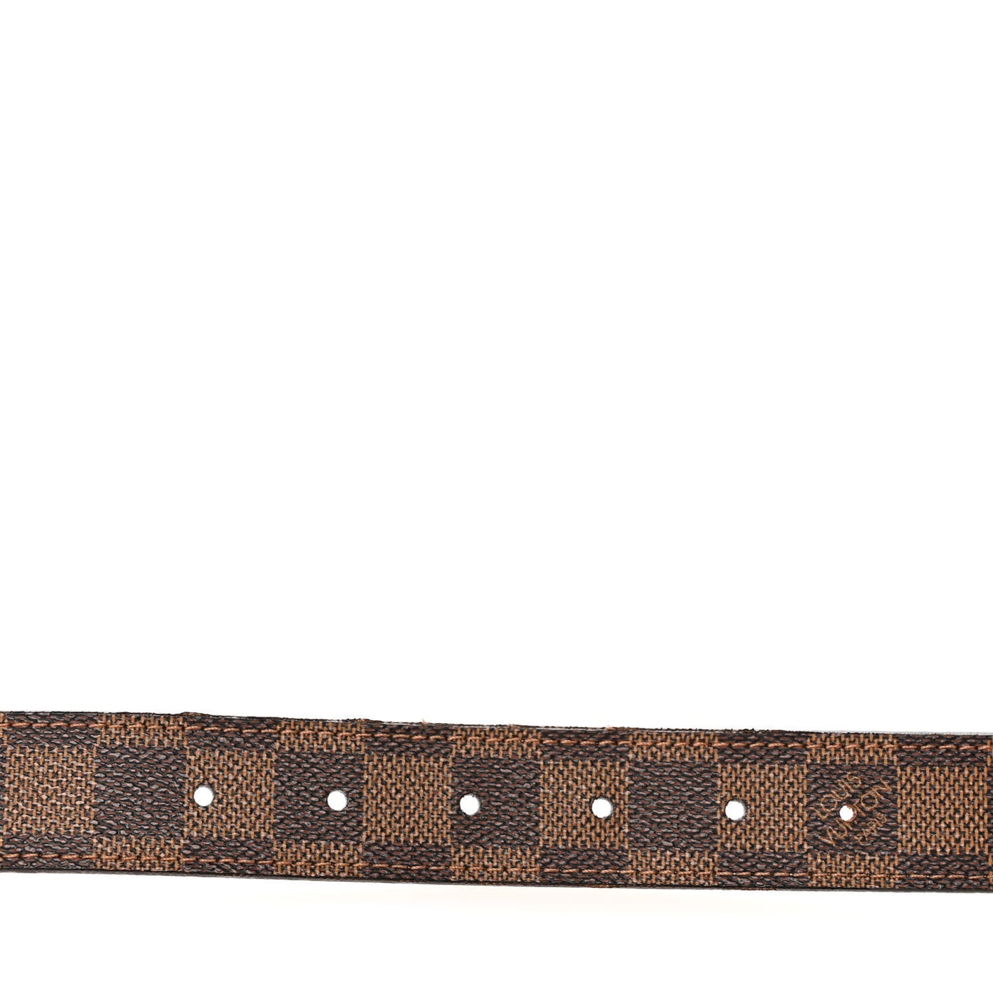 Damier Ebene Tresor Belt 90 36