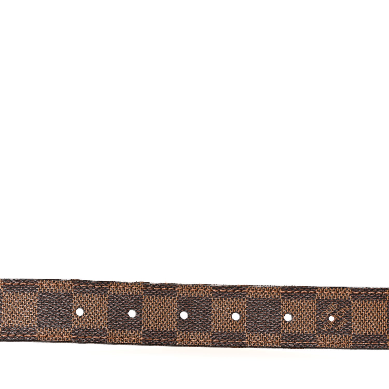 Louis Vuitton Damier Ebene Tresor Belt 90 36 3 of 11