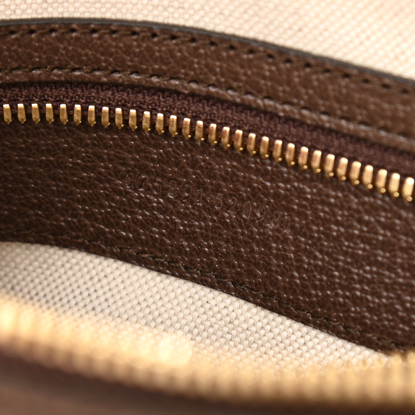 Monogram Jumbo GG Textured Dollar Calfskin Web Messenger Shoulder Bag Camel Ebony New Acero