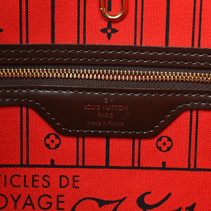 Louis Vuitton Damier Ebene Neverfull MM 6 of 11