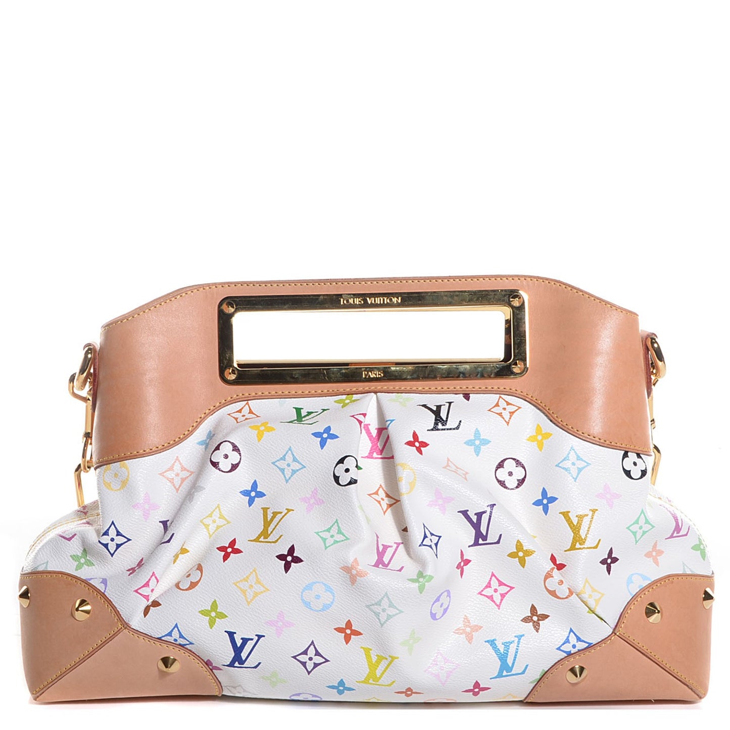 Monogram Multicolor Judy GM White