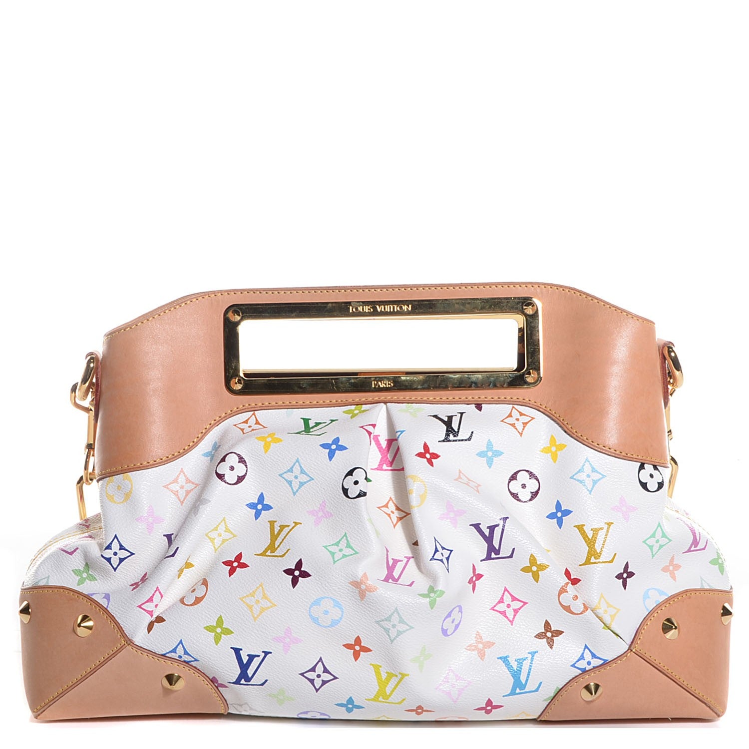 Louis Vuitton Monogram Multicolor Judy GM White 1 of 7