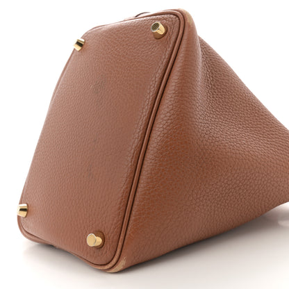Hermes Taurillon Clemence Picotin Lock 18 PM Gold 10 of 15