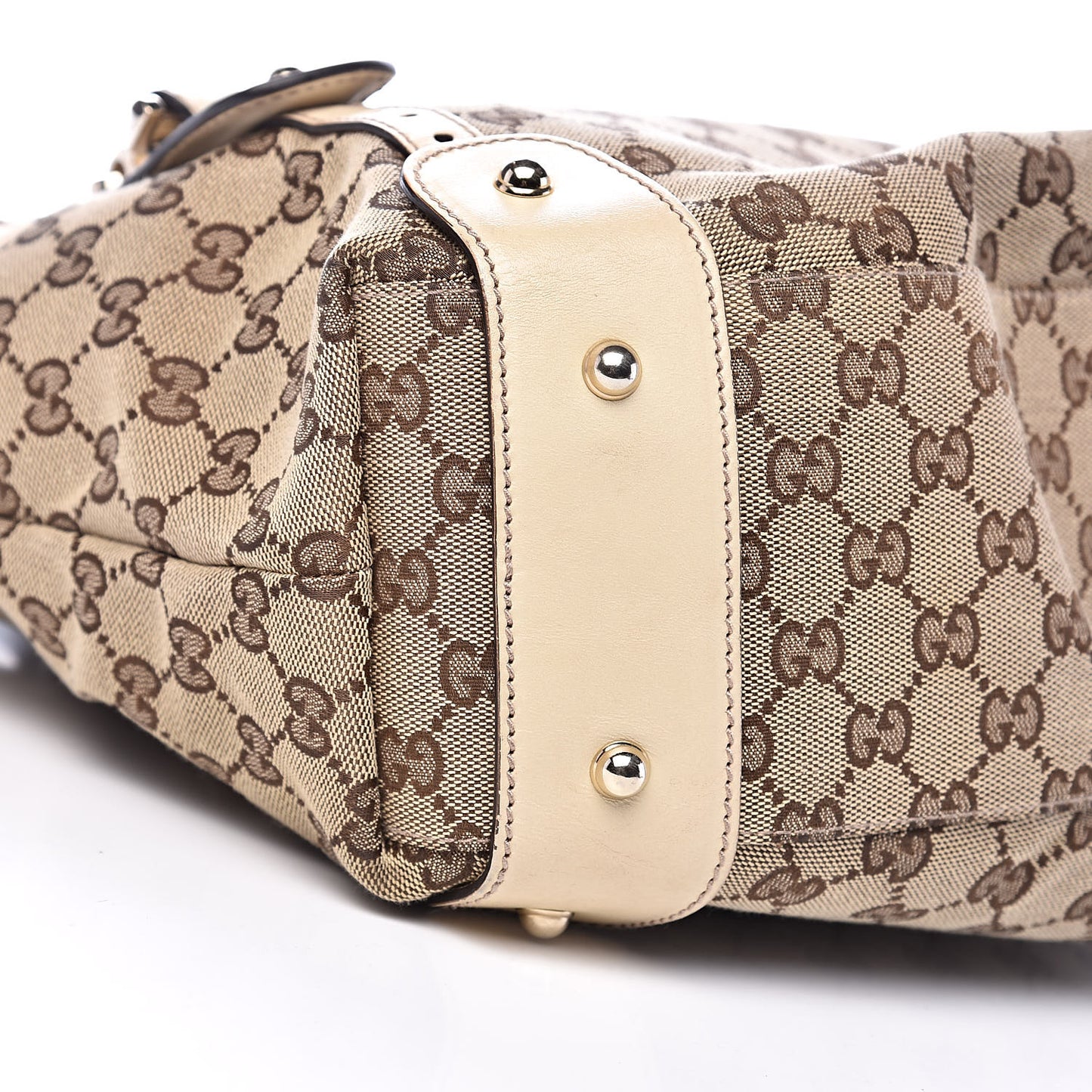 Monogram Small Pelham Shoulder Bag Off White