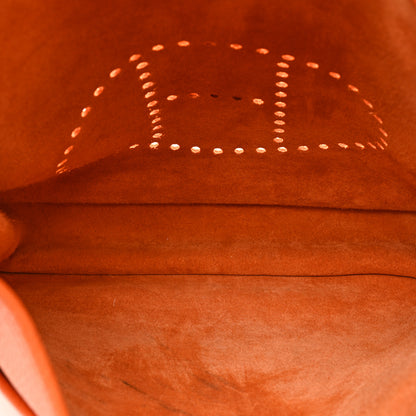Hermes Taurillon Clemence Evelyne III PM Orange 5 of 13