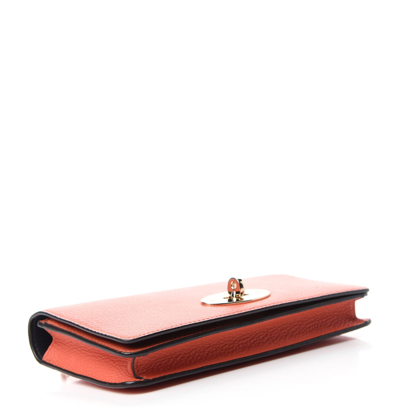 Grainy Print Bayswater Clutch Wallet Burnt Orange