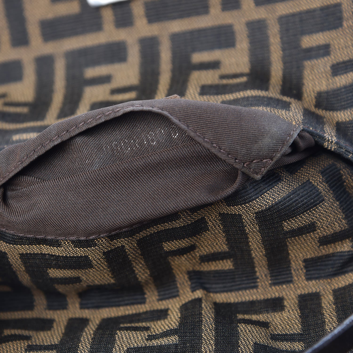 Fendi Zucca Mini Mama Baguette Tobacco 7 of 14
