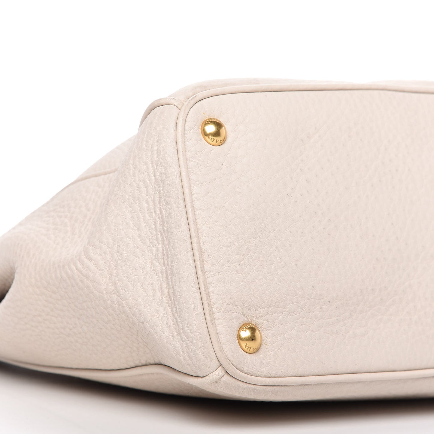 Vitello Daino Large Double Zip Tote Talco