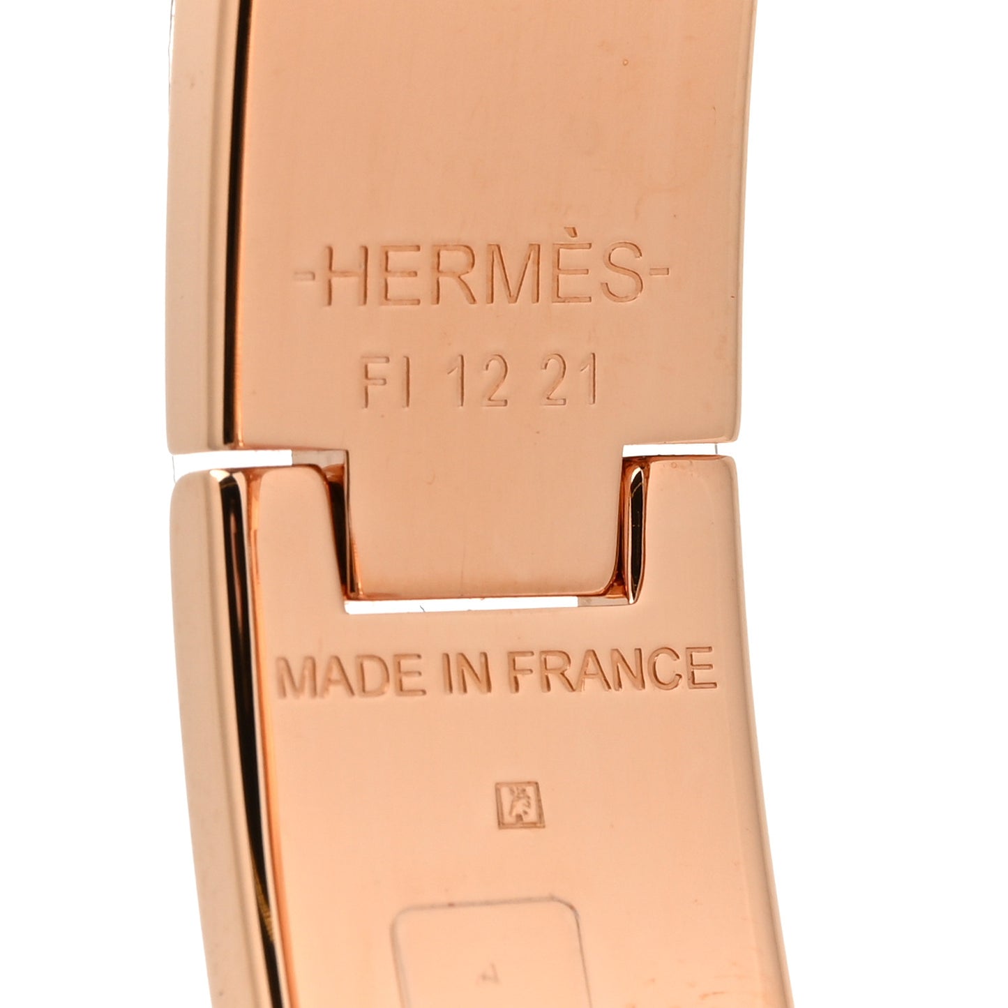 Enamel Printed Cliquetis Narrow Clic Clac H Bracelet PM Songe Nuit