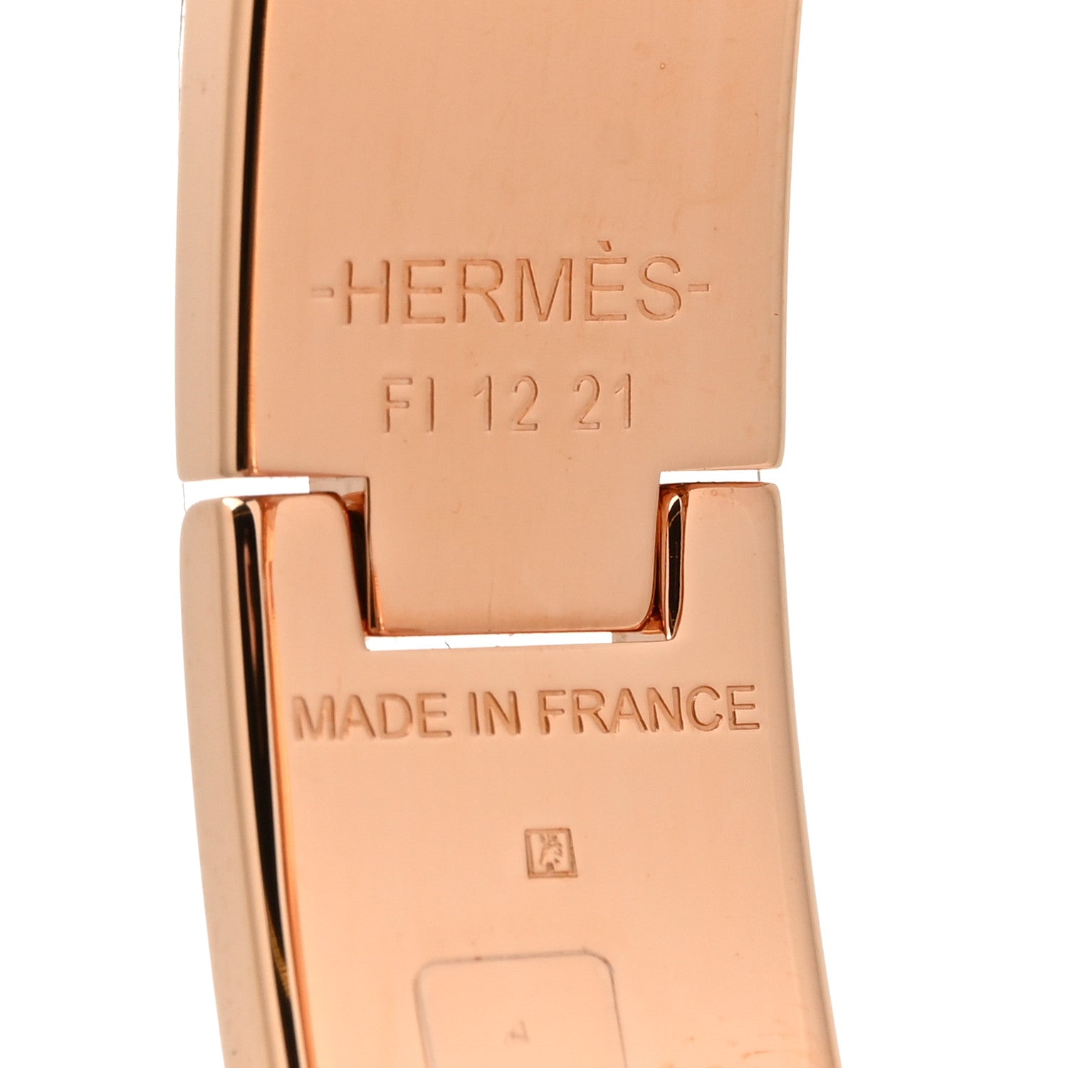 Hermes Enamel Printed Cliquetis Narrow Clic Clac H Bracelet PM Songe Nuit 4 of 4