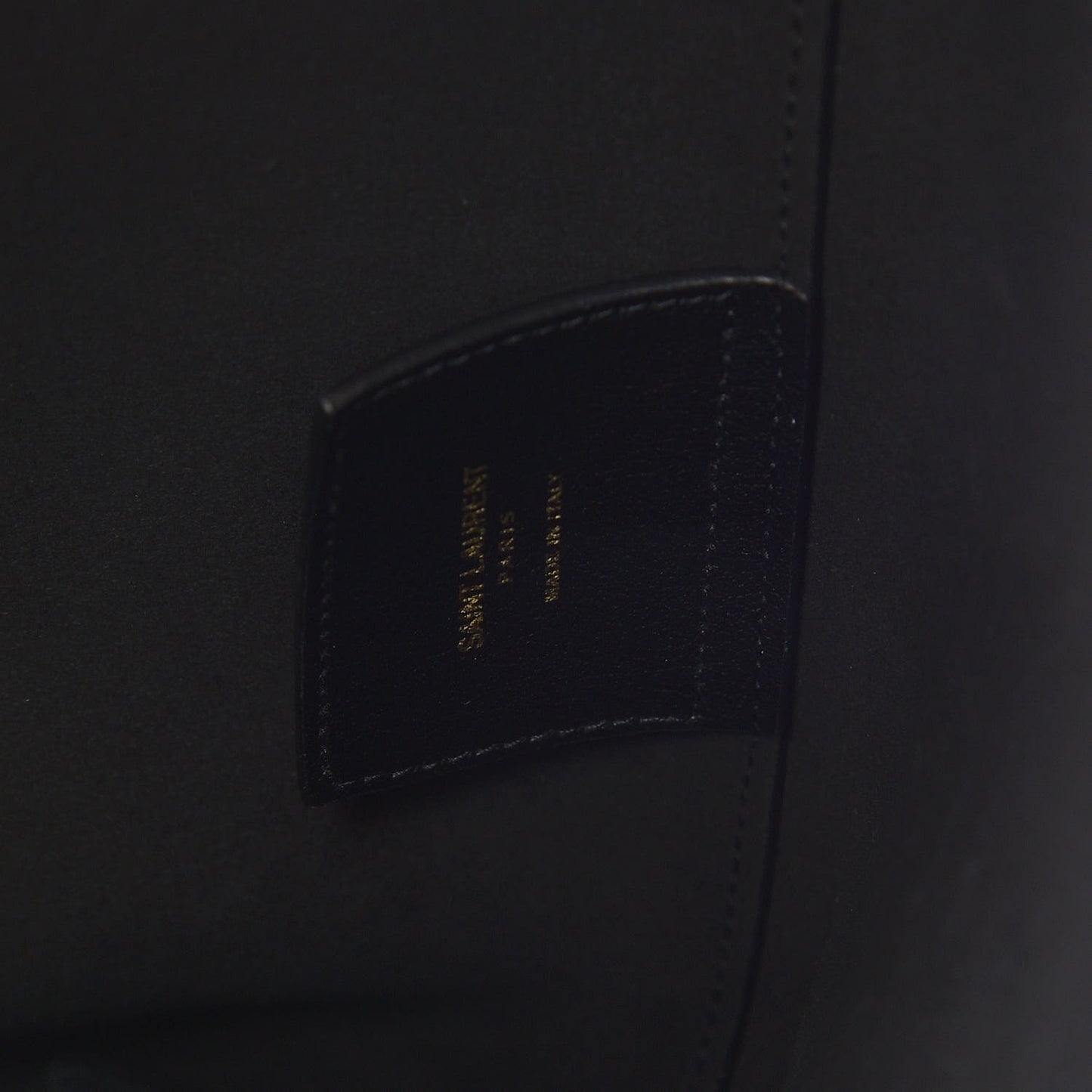 Calfskin Large Shopping Tote Black