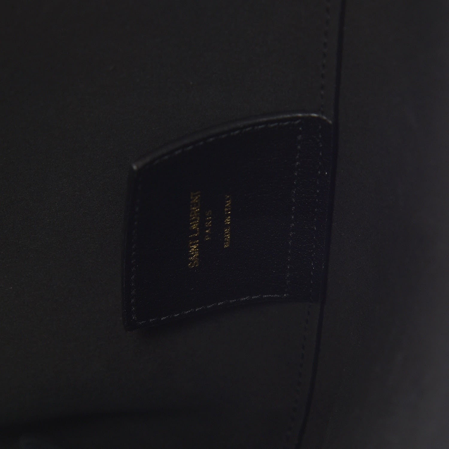 Saint Laurent Calfskin Large Shopping Tote Black 7 of 10