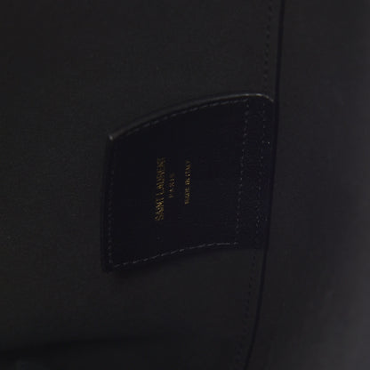 Saint Laurent Calfskin Large Shopping Tote Black 7 of 10