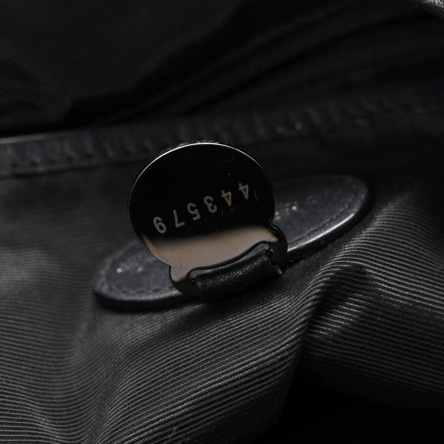 Soft Spongy Calfskin Hobo Black