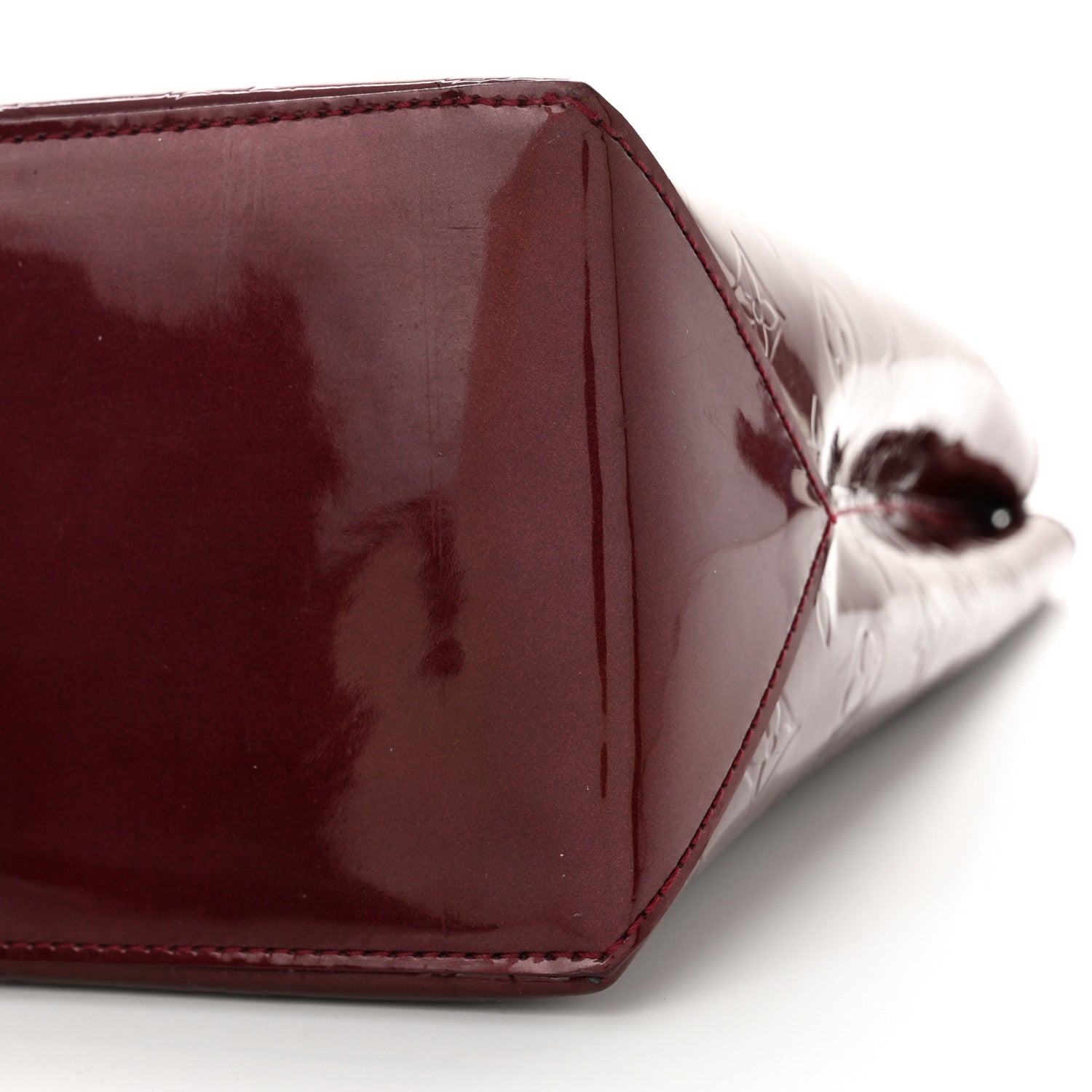 Louis Vuitton Vernis Wilshire MM Rouge Fauviste 9 of 12