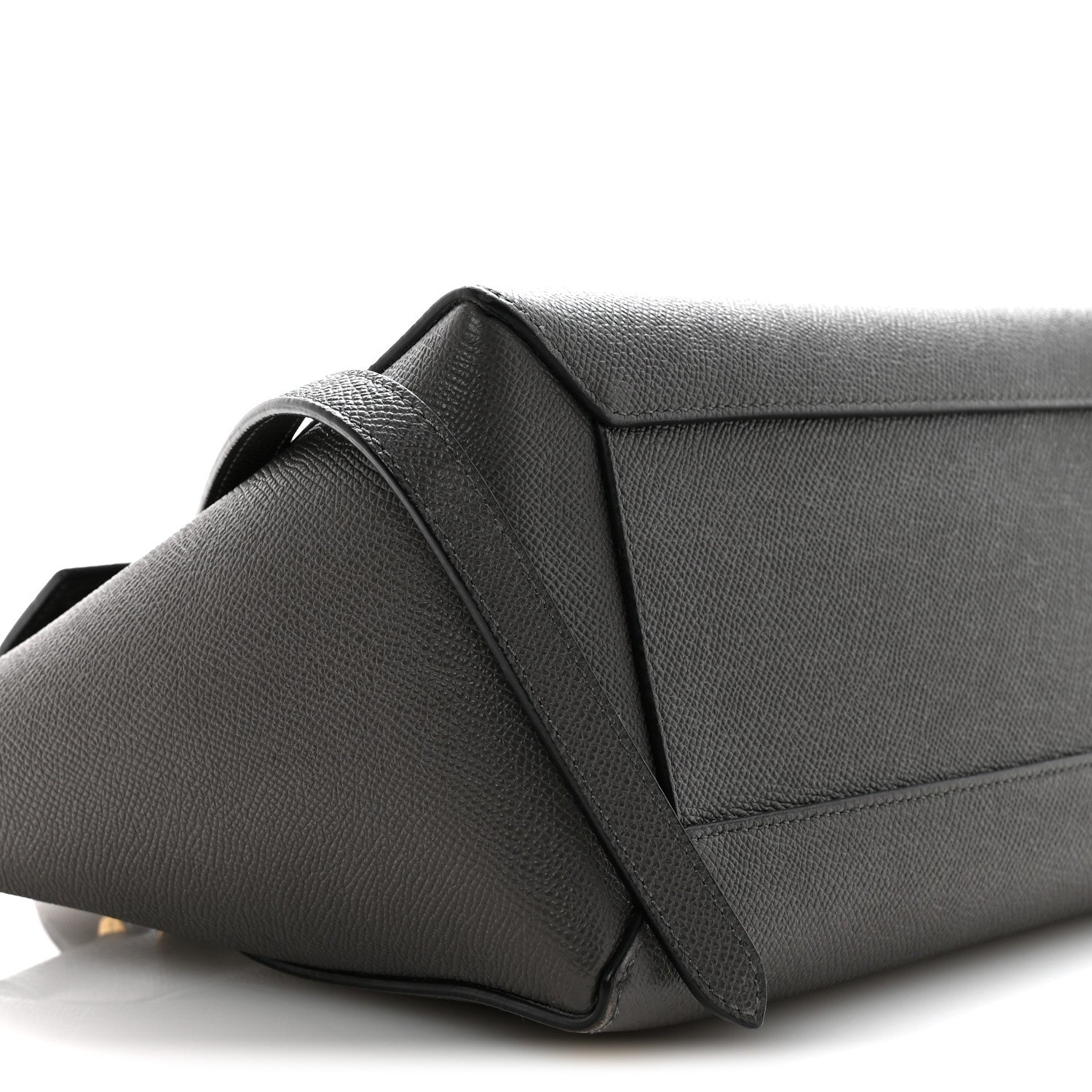 Celine Grained Calfskin Nano Belt Bag Grey 10 of 16