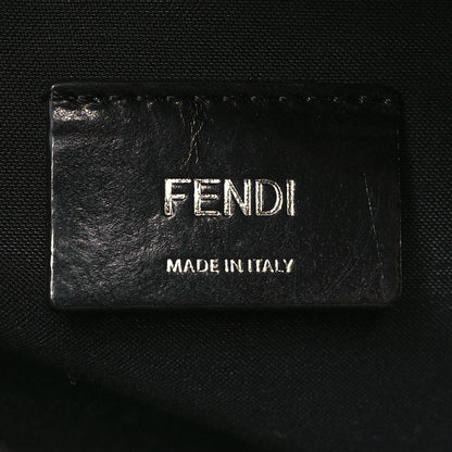 Fendi Vitello Century Bi-Color FF 1974 Embossed Belt Bag Maya Black 6 of 10