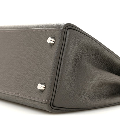 Hermes Togo Kelly Retourne 28 Etain 10 of 13