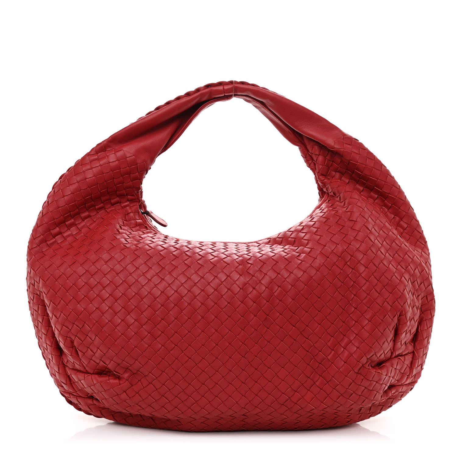 Bottega Veneta Nappa Intrecciato Large Belly Veneta Hobo Fraise 1 of 8