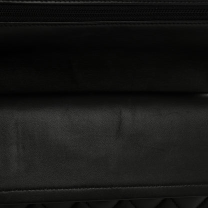 Chanel Lambskin Quilted Medium Double Flap Black 11 of 15