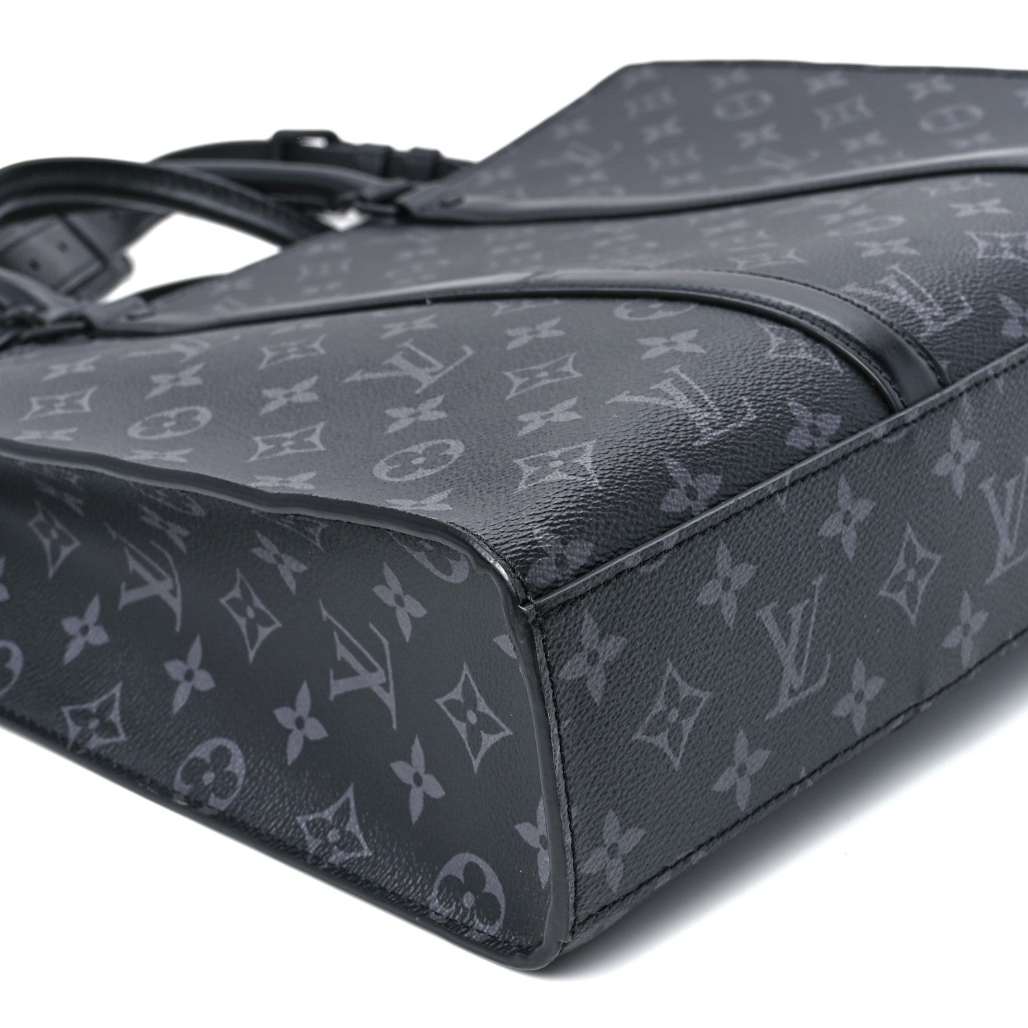 Louis Vuitton Monogram Eclipse Sac Plat Horizontal Zipper 8 of 10