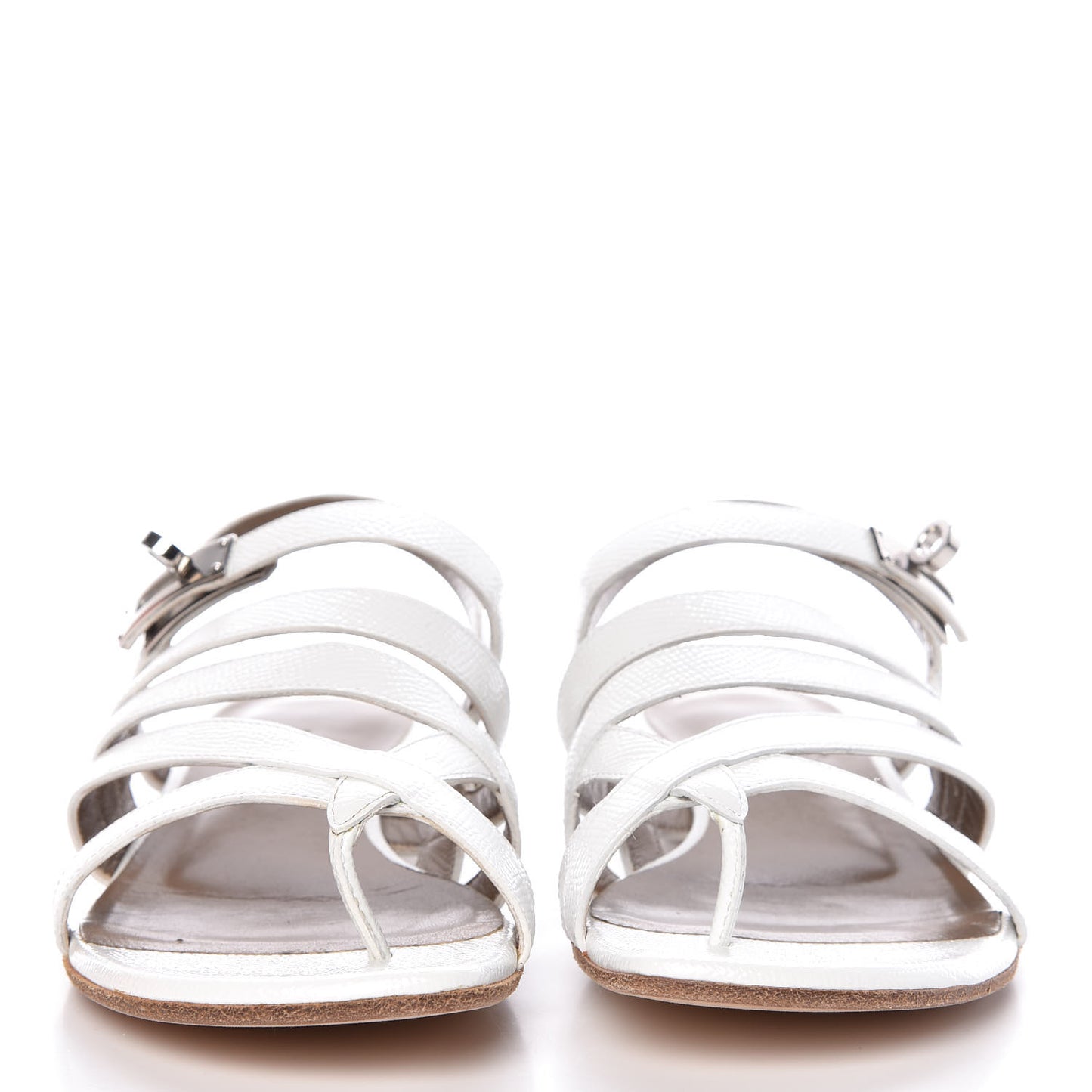 Patent Epsom Marine Sandals 35.5 White