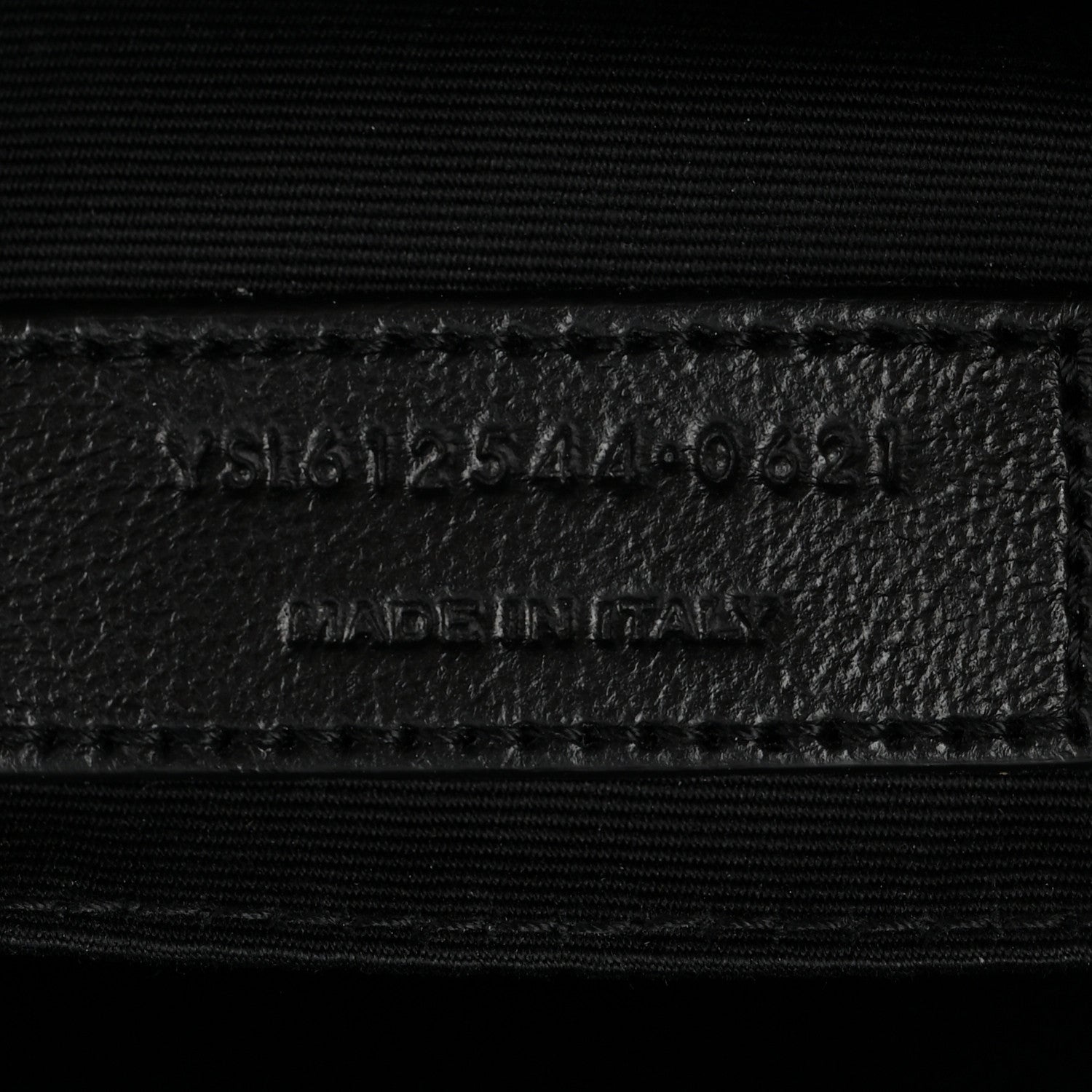 Saint Laurent Calfskin Matelasse Monogram Lou Camera Bag Storm 7 of 11