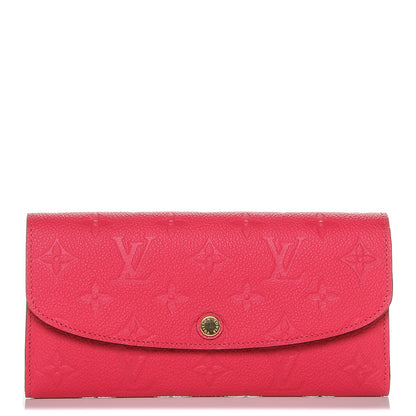 Louis Vuitton Empreinte Emilie Wallet Hot Pink 1 of 6