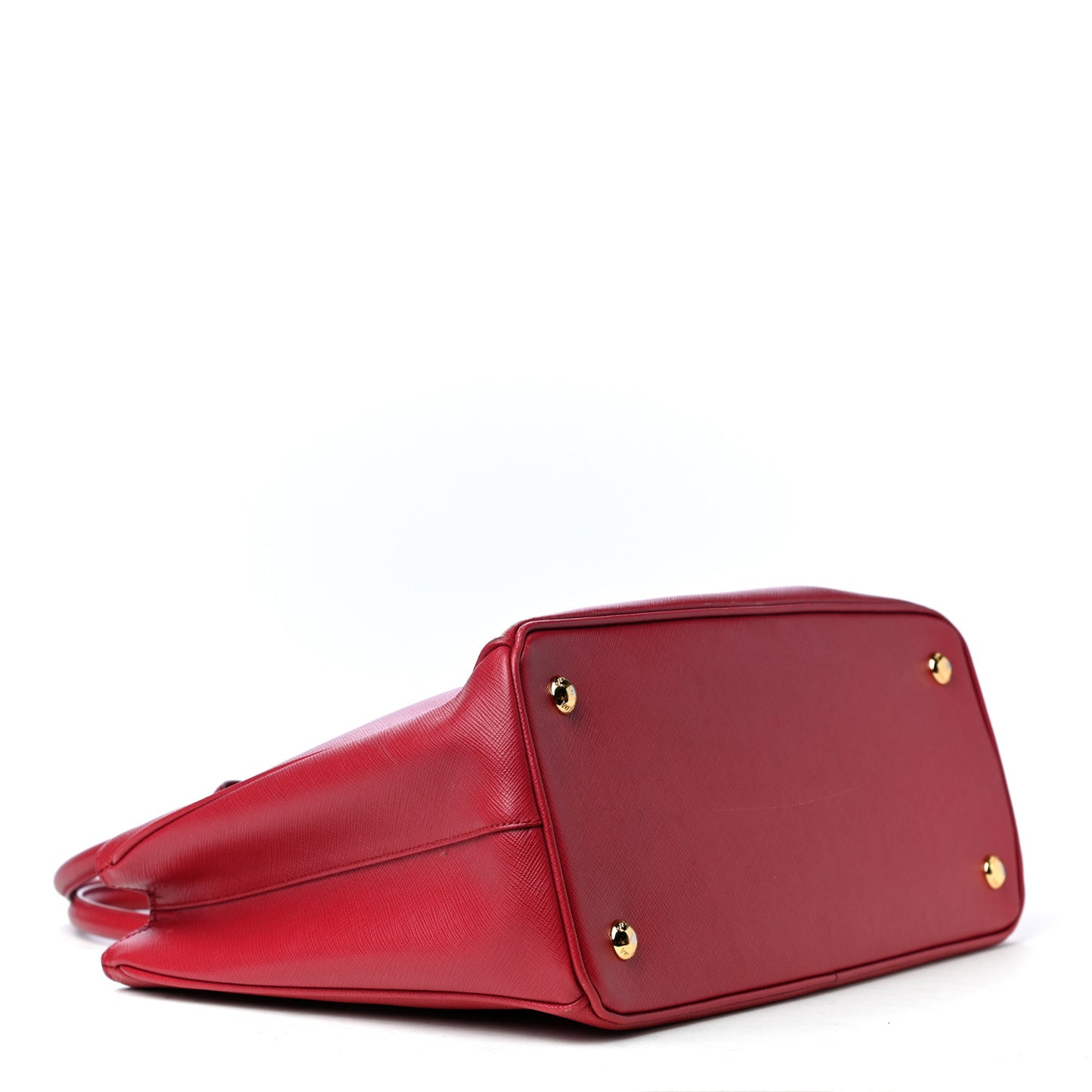 Saffiano Lux Medium Tote Fuoco