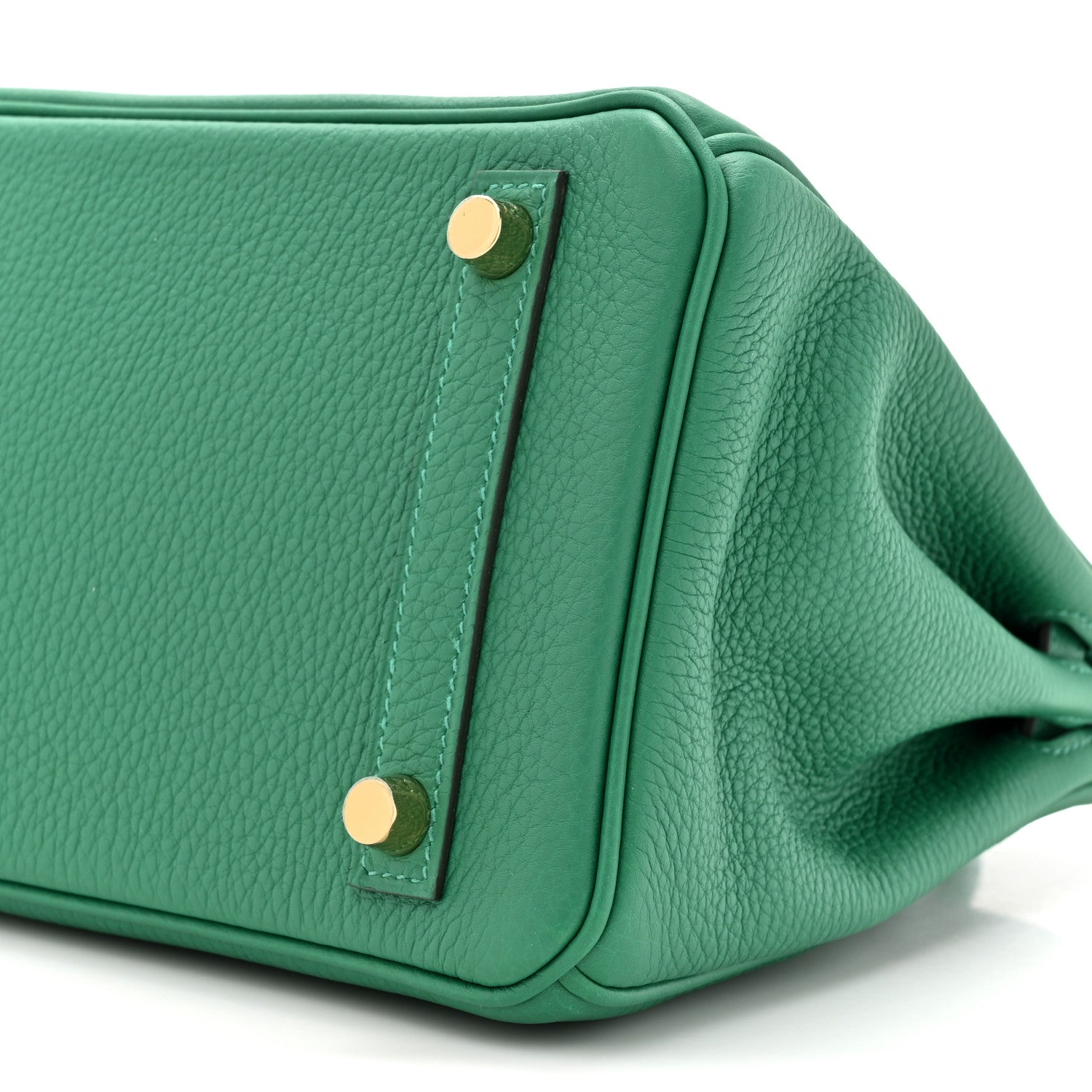 Hermes Togo Birkin 25 Vert Vertigo 9 of 13