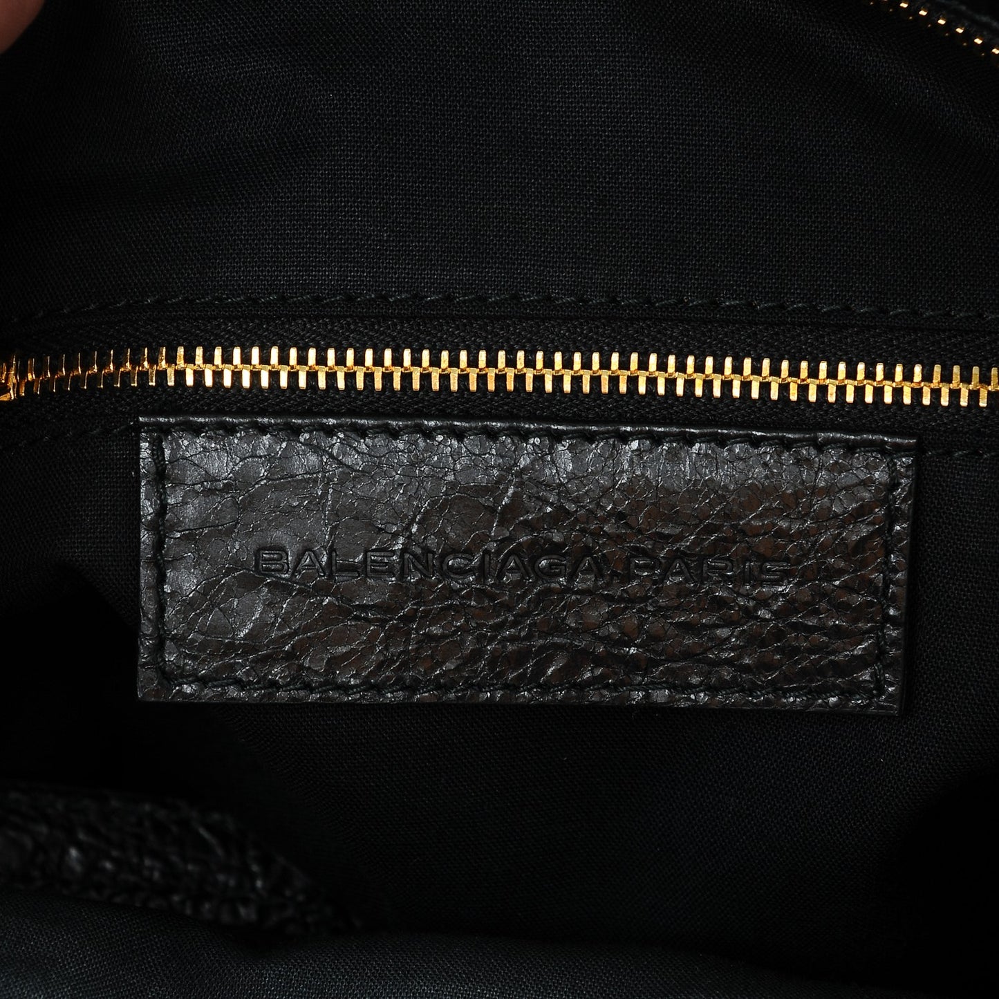 Agneau Giant 12 Gold Hardware Velo Black