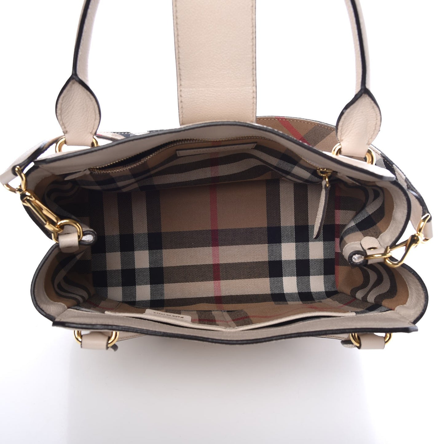 Soft Grain Calfskin Medium Buckle Tote Limestone